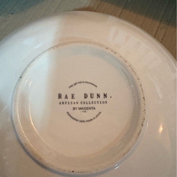 Rae Dunn White Halloween Artisan Bowl - Picture 2 of 4